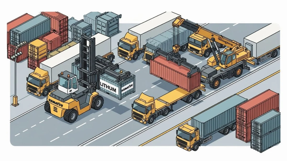 Xe nâng điện Toyota hoạt động an toàn, hiệu quả, thân thiện môi trường doanh nghiệp.