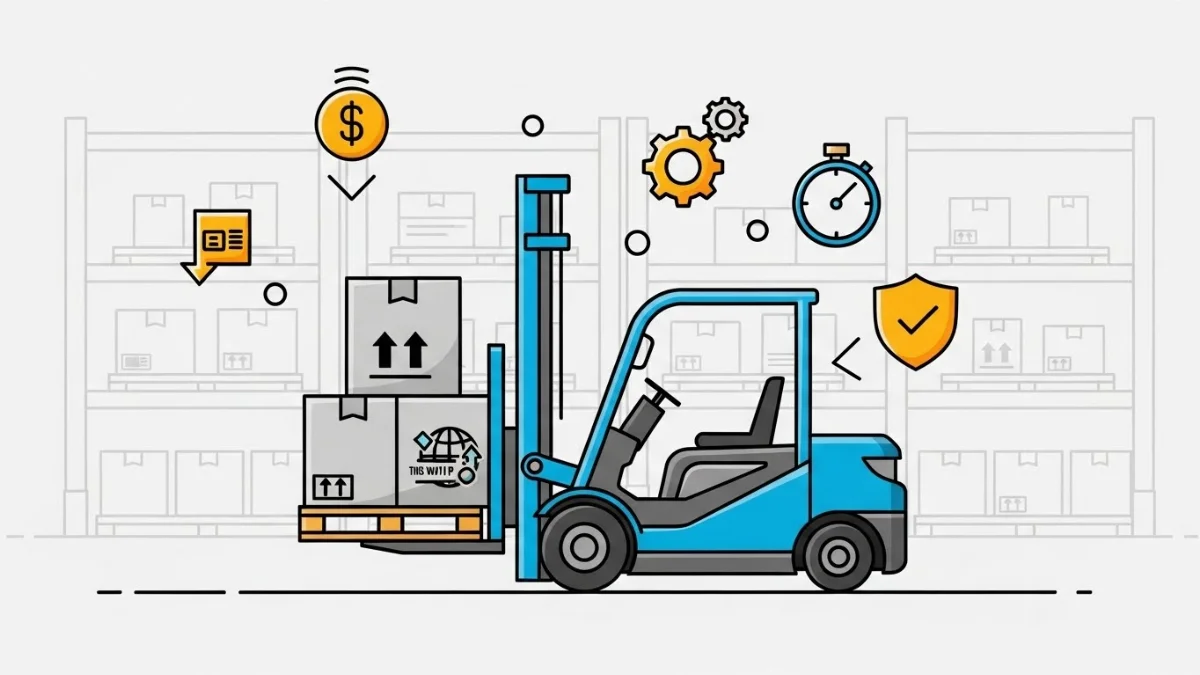 So sánh hiệu quả năng lượng và thời gian sạc của hai loại pin xe nâng điện