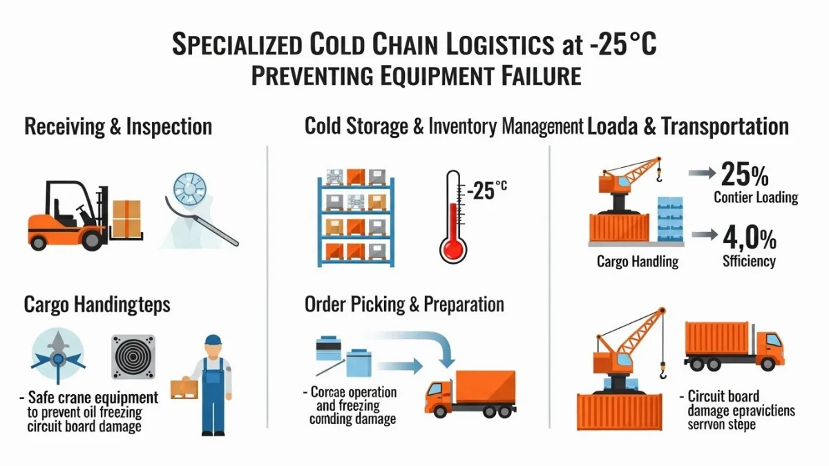 Dịch vụ cho thuê xe nâng kho lạnh mang lại nhiều lợi ích