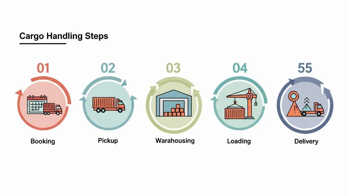 Hình ảnh xe nâng hoạt động hiệu quả trong nhà máy sản xuất