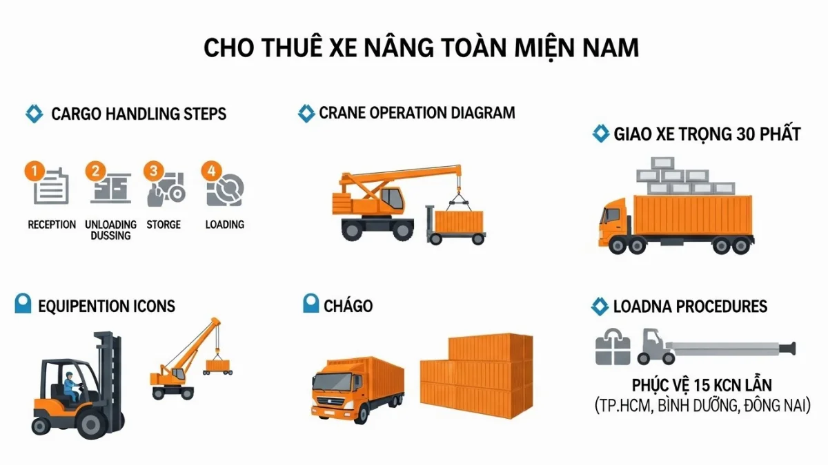 Cam kết chất lượng dịch vụ thuê xe nâng tốt nhất