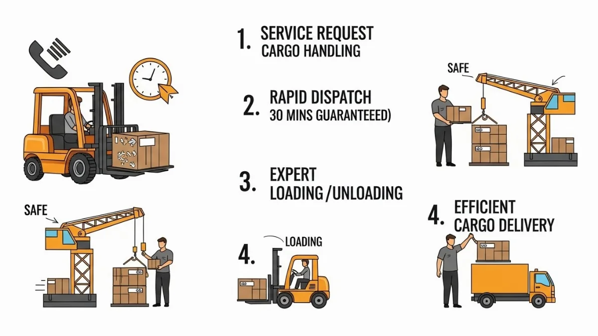 Dịch vụ cho thuê xe nâng chuyên nghiệp tại KCN Mỹ Phước