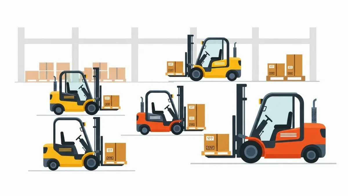 Dịch vụ cho thuê xe nâng ngắn hạn theo giờ tại kho hàng TP.HCM