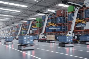 Xe Nâng Tự Động AGV: Ứng Dụng Trong Kho Thông Minh 4.0