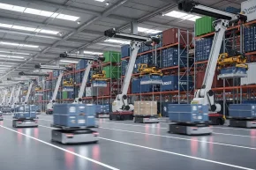 Xe Nâng Tự Động AGV: Ứng Dụng Trong Kho Thông Minh 4.0