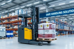 Xe Nâng Chống Cháy Nổ (ATEX): Giải Pháp Cho Kho Hóa Chất & Dầu Khí