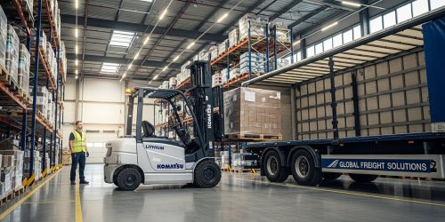 Cho Thuê Xe Nâng Điện Giá Tốt: Komatsu/Toyota Pin Lithium – Tiết Kiệm 40% Chi Phí Nhiên Liệu