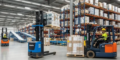 Top 5 Xe Nâng Điện Komatsu/Toyota 2026: Bảng Giá & Đánh Giá Hiệu Suất Từ Chuyên Gia Hoàng Diệp