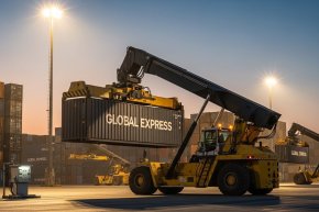 Cho Thuê Xe Nâng Rút Container Chuyên Dụng: Reach Stacker 20–45 Tấn, Sẵn Sàng 24/7