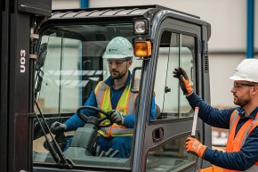 Thuê Xe Nâng Rút Container Cho Hàng Nguy Hiểm (Hóa Chất, Dầu Mỡ): Tiêu Chuẩn Đặc Biệt