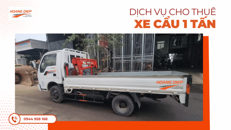 Dịch vụ cho thuê xe cẩu 1 tấn