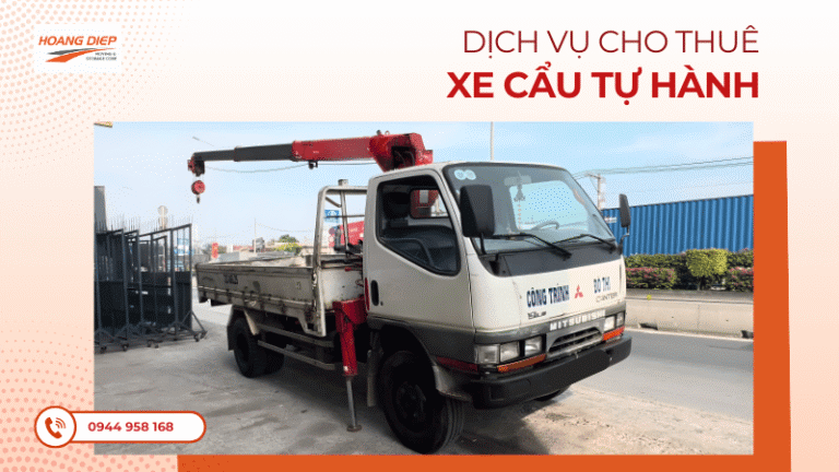 Dịch vụ cho thuê xe cẩu tự hành