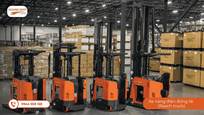 Kiểm định xe nâng điện đứng lại