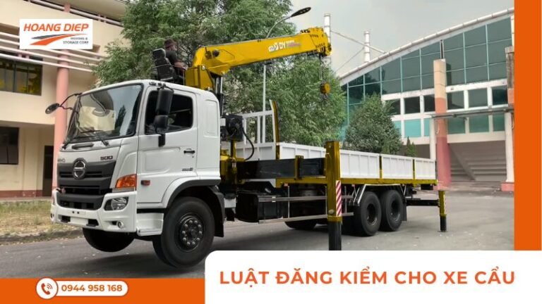 Luật đăng kiểm cho xe cẩu