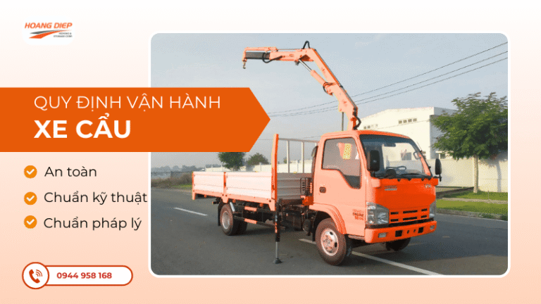 Quy định vận hành xe cẩu