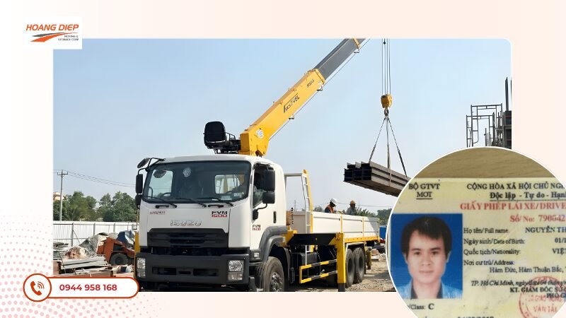 Tiêu chuẩn đối với người vận hành xe cẩu