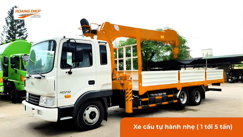 Xe cẩu tự hành nhẹ