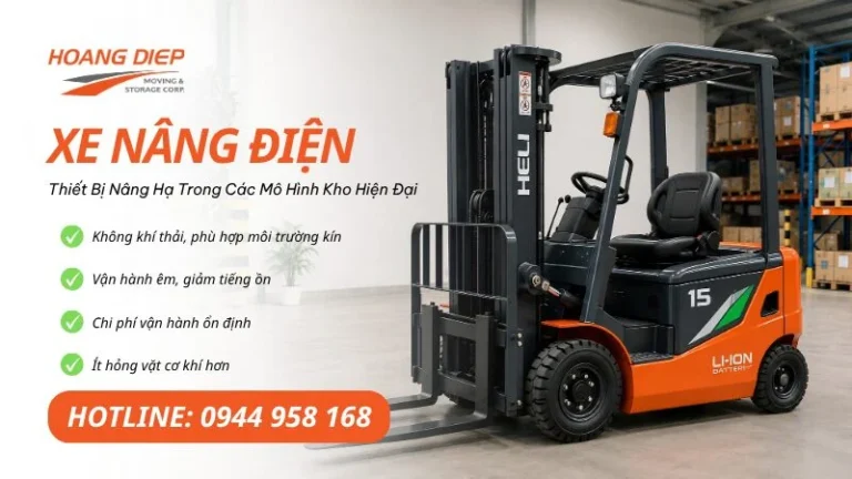 Xe nâng điện là gì?