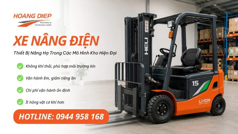 Xe nâng điện là gì?