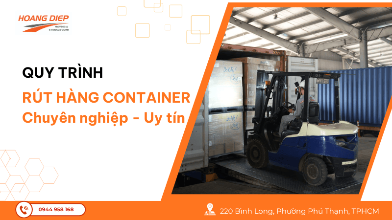 quy tình rút hàng khỏi container chuyên nghiệp 