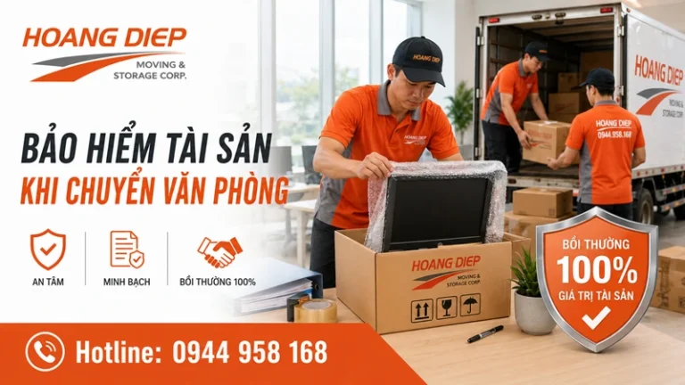 Bảo hiểm tài sản khi chuyển văn phòng