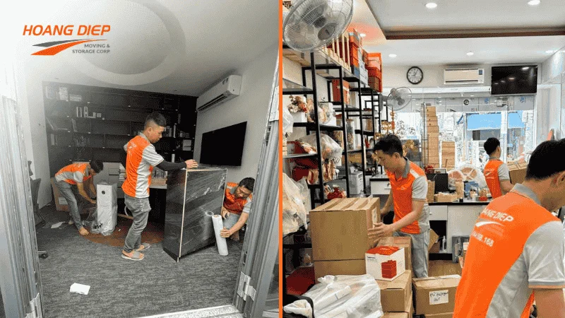Vận tải Hoàng Diệp - Đơn vị chuyển thiết bị an toàn chuyên nghiệp khi chuyển văn phòng