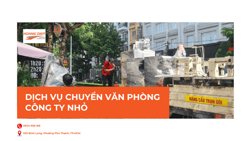 Dịch vụ chuyển văn phòng công ty nhỏ