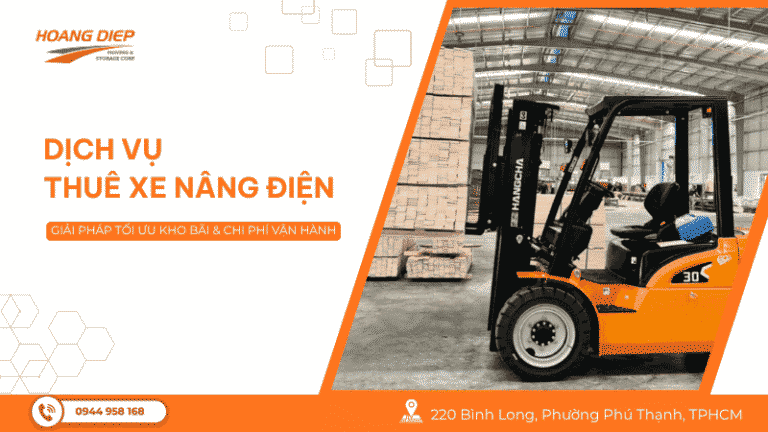 dịch vụ thuê xe nâng điện uy tín