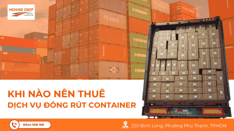 khi nào nên thuê dịch vụ đóng rút container