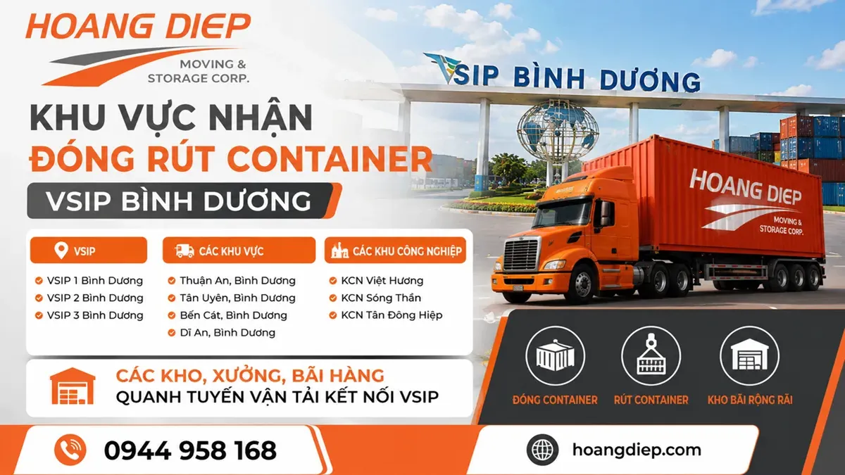 Vị trí VSIP 1, VSIP 2 và VSIP 3 tại Bình Dương