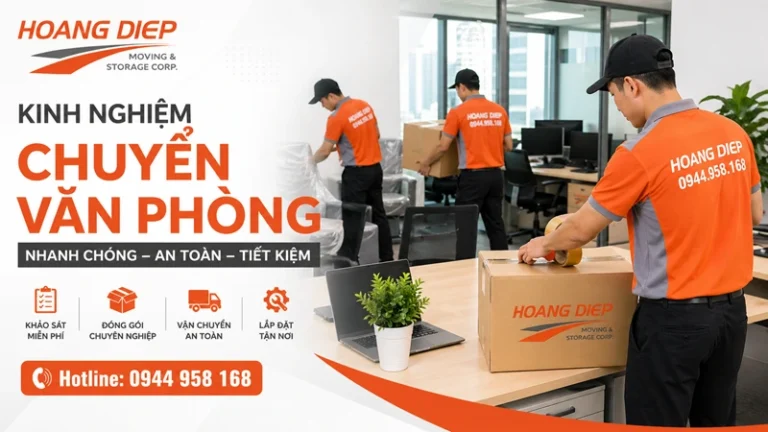 Kinh nghiệm chuyển văn phòng tại Hoàng Diệp