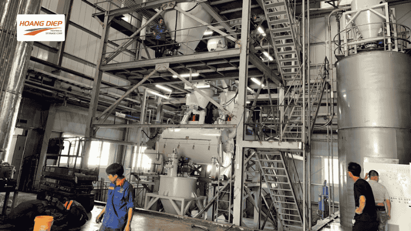 lắp đặt dây chuyền công nghiệp tối ưu 