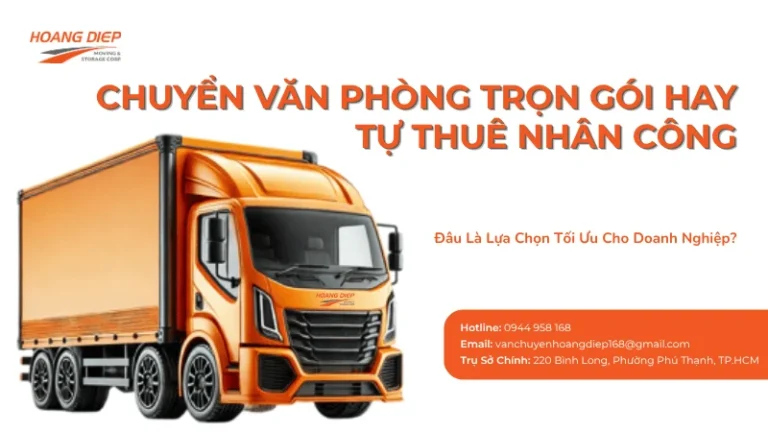 Nên chuyển văn phòng trọn gói hay tự thuê nhân công