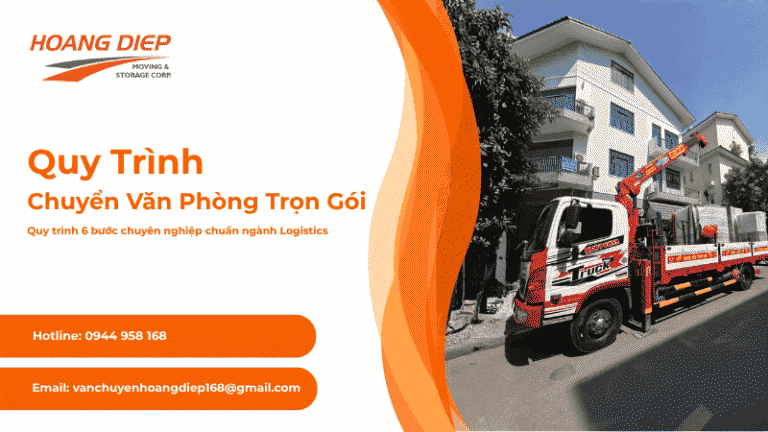 Quy trình chuyển văn phòng trọn gói giá rẻ tại TPHCM