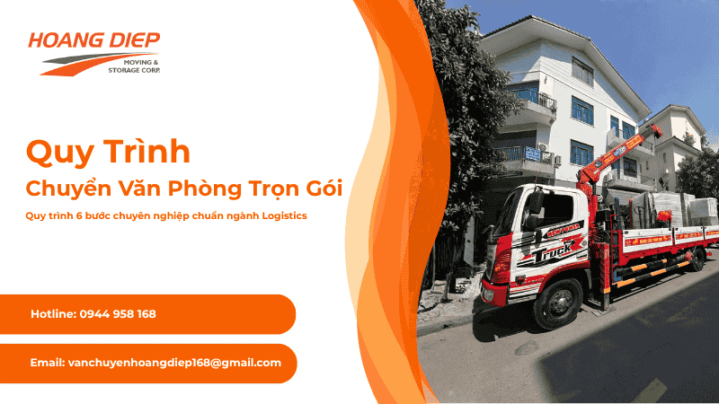 Quy trình chuyển văn phòng trọn gói giá rẻ tại TPHCM