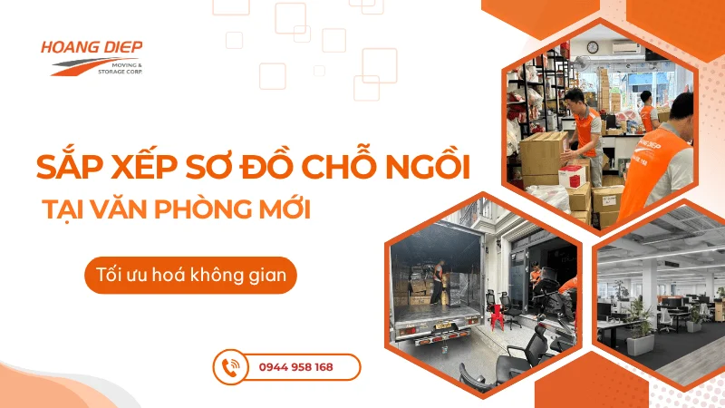 Hướng dẫn sắp xếp sơ đồ chỗ ngồi tại văn phòng mới khi chuyển văn phòng