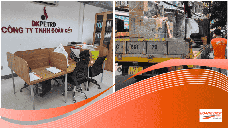 Thi công bốc xếp và luân chuyển tài sản