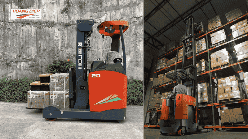 Thuê xe nâng reach truck giá tốt