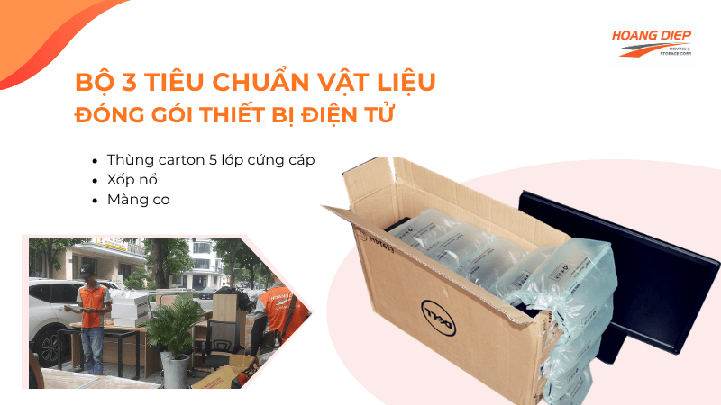 Các tiêu chuẩn vật liệu đóng gói thiết bị điện tử