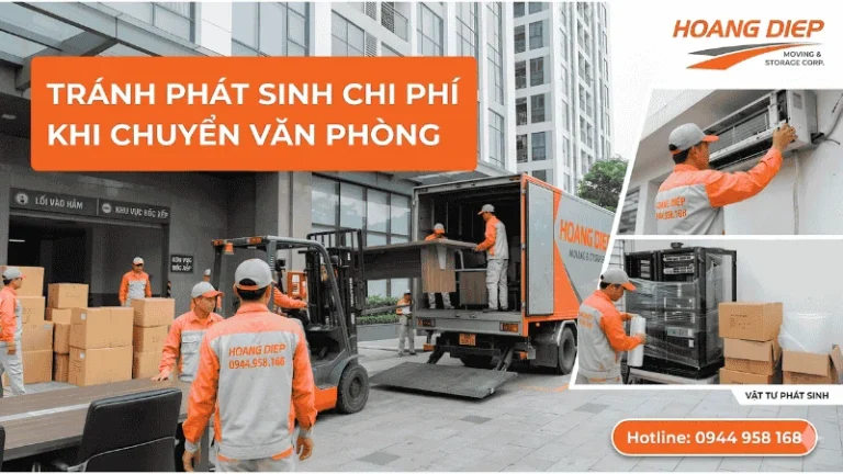 Tránh phát sinh chi phí khi chuyển văn phòng