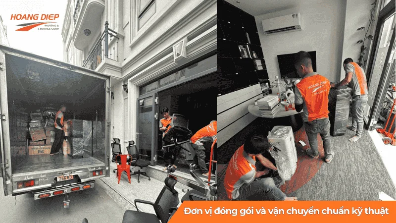 Vận tải Hoàng Diệp - Đơn vị đóng gói và vận chuyển chuẩn kỹ thuật