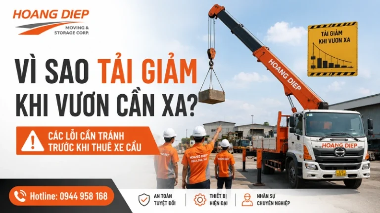 Hoàng Diệp chia sẻ vì sao tải giảm khi vươn cần xa