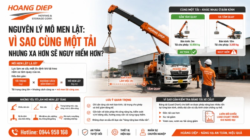 Tìm hiểu chi tiết về nguyên lý Momen lật 