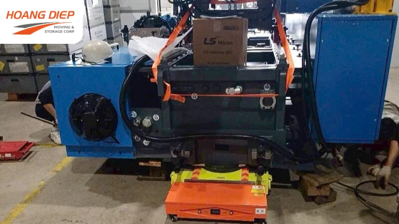 Thi công di dời máy móc thiết bị tại Đồng Nai