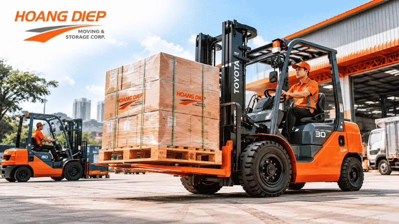 Hoàng Diệp chuyên cho thuê xe nâng tại TPHCM