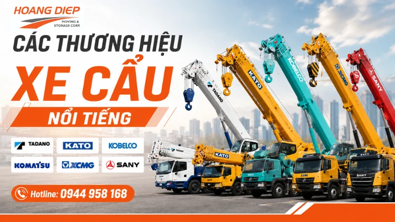 ý nghĩa các thương hiệu xe cẩu nổi tiếng