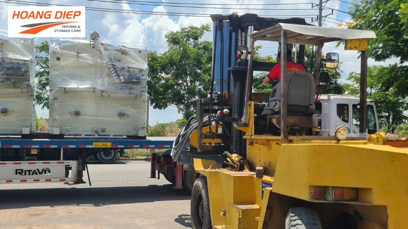 Hoàng Diệp di dời máy móc công nghiệp tại Bình Dương