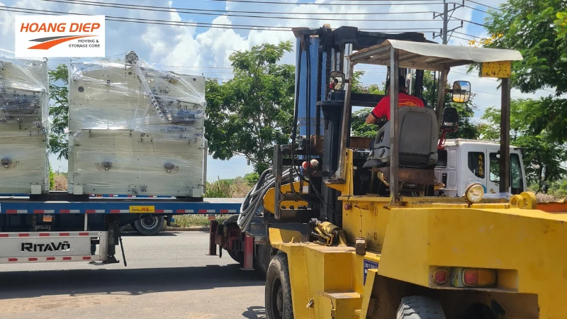 Lập kế hoạch và tiến hành di dời máy móc tại TPHCM
