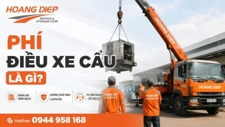 Vận Tải Hoàng Diệp chia sẻ về phí điều xe cẩu