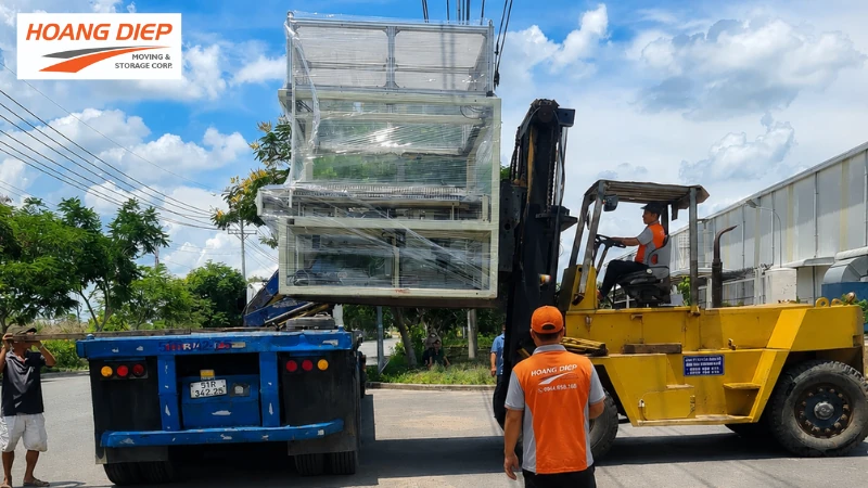 thi công di dời máy móc siêu trọng tại Đồng Nai